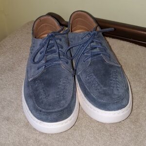 Comfortiva Align Thayer Blue Suede Shoes Sz 9.5